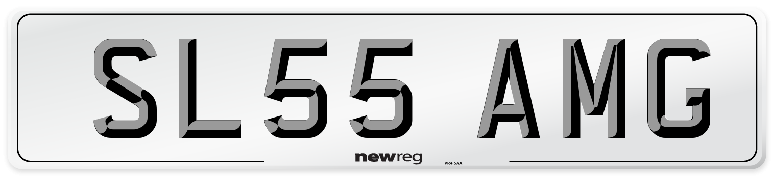SL55 AMG Number Plate from New Reg